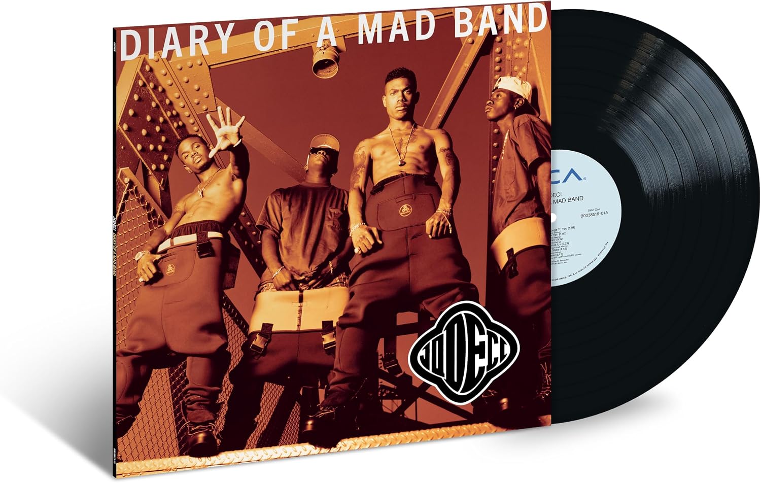 Diary of a Mad Band [LP] by Jodeci — album cover
