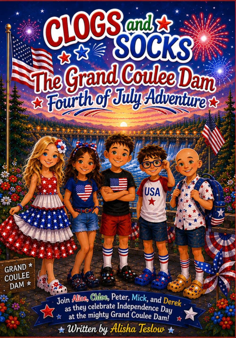Clogs and Socks: The Grand Coulee Dam Fourth of July Adventure (Clogs & Socks Adventures)
