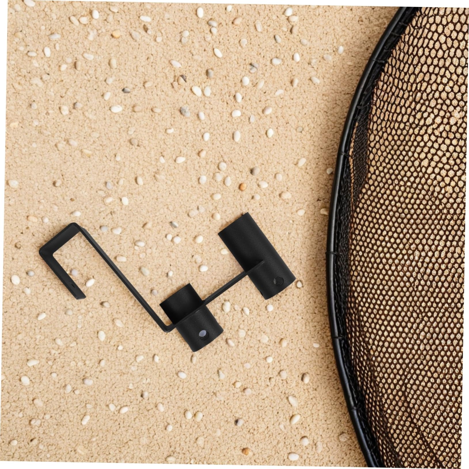 2pièces Crochets De Clôture De Piscine Supports De Poteaux Robustes pour Outils De Nettoyage Écumoires Brosses Filets Tuyau Aspirateur Organisation Et Rangement sans Encombrement