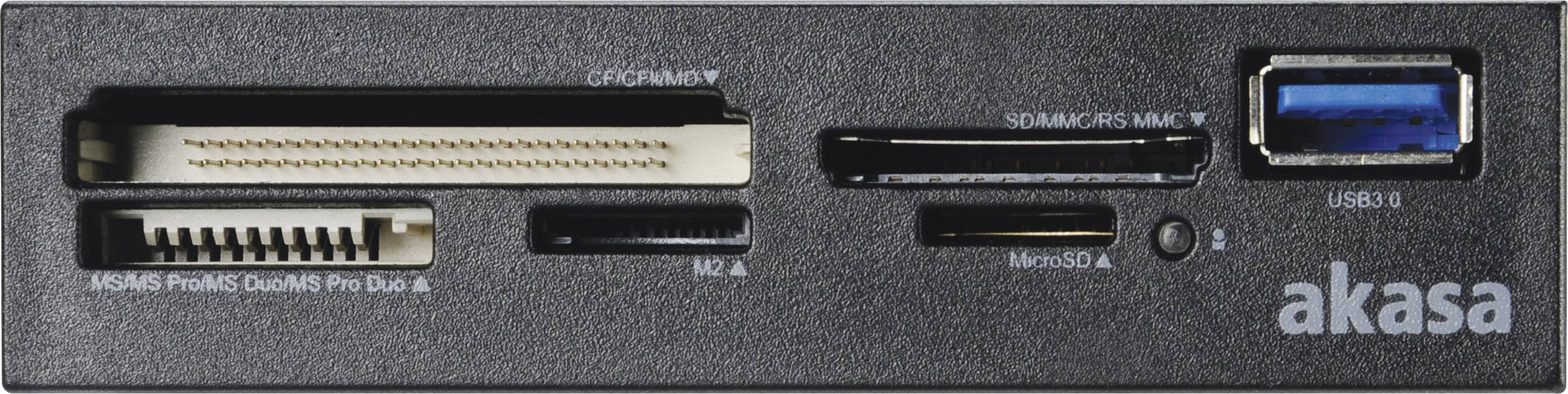 MANHATTAN Standing USB Smart/Sim Card Reader (102025)