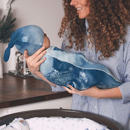 Miniatura 5 de Snowfall Cold Wolf - Manta para bebé recién nacido con gorro y gorro, 100 % algodón, saco de dormir para niños y niñas, regalo de baby shower