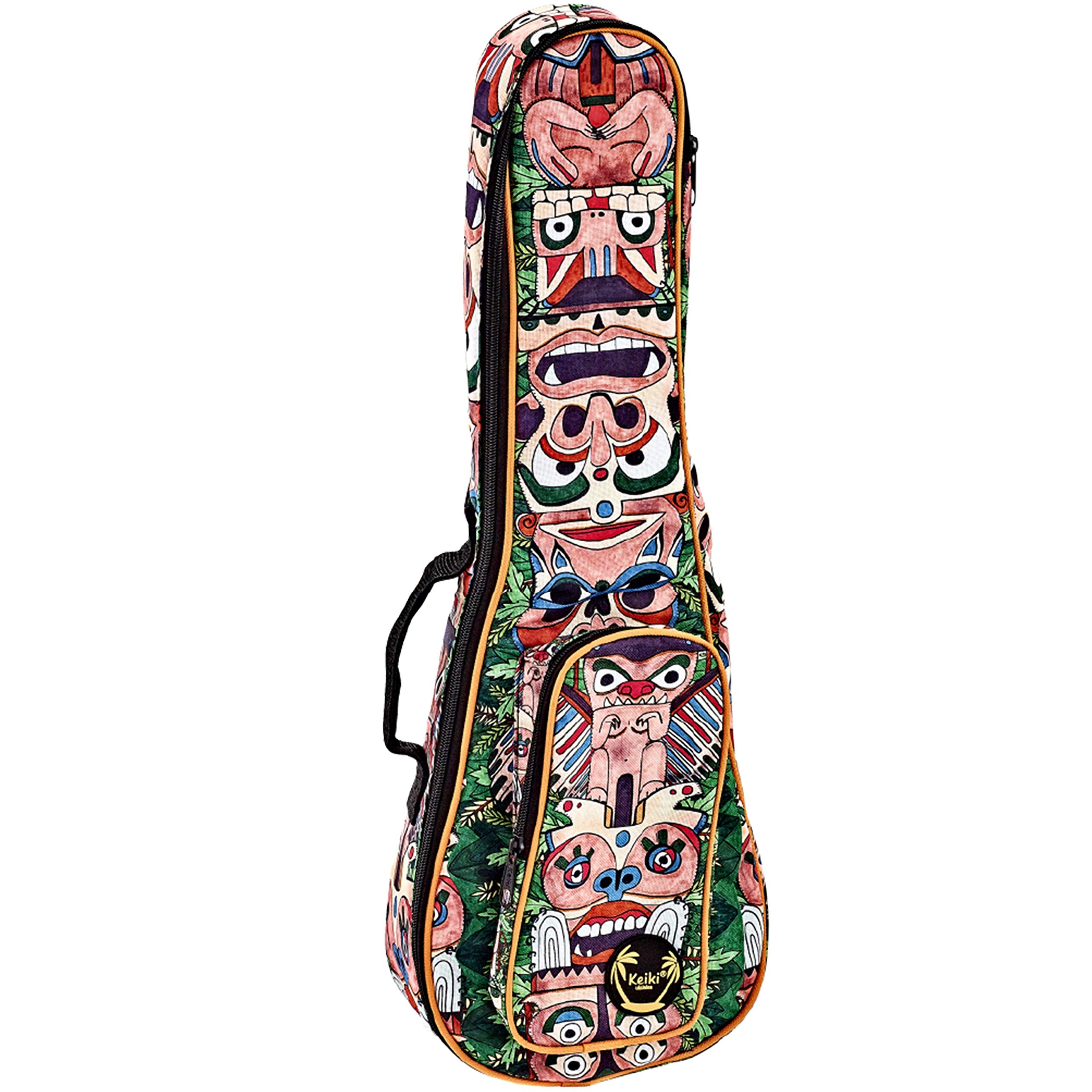 ORTEGA Gigbag for Soprano Ukuleles with Shoulder Straps - Totem (KUB-TM-SO)