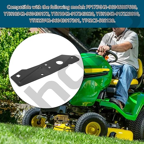 Miniatura 4 de Ohoho 437110 532437110 Brazo loco de 42 pulgadas compatible con cortacésped Husqvarna – Compatible con el modelo: 96043017200, YTH22V42, YTH20K42,