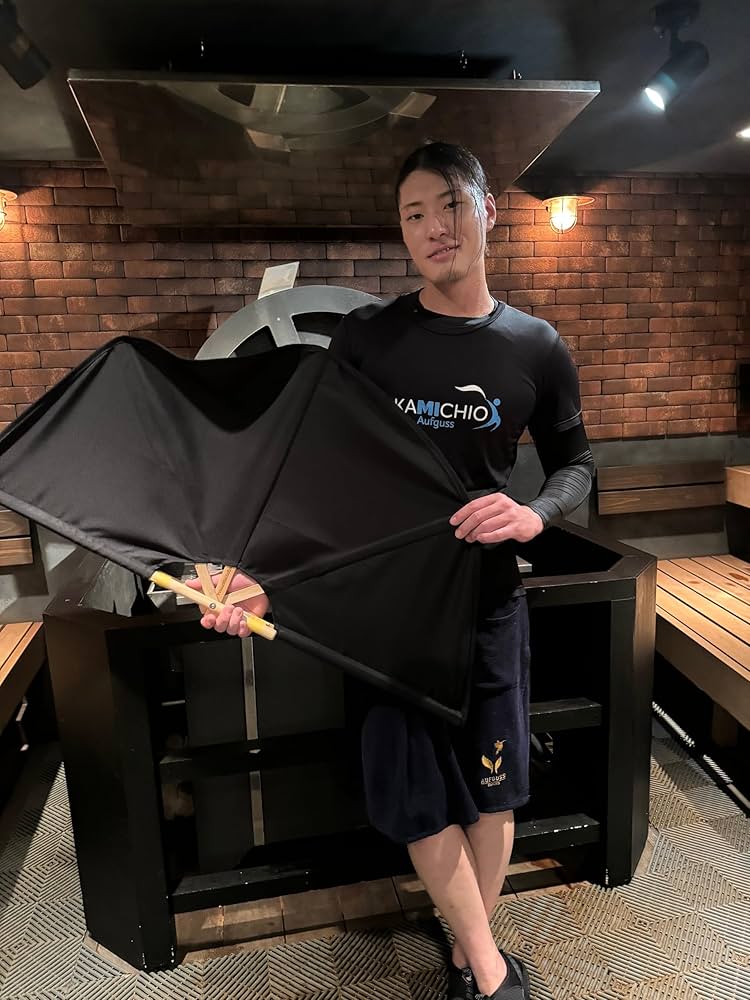 Amazon.co.jp: PAJサウナファン アウフグース熱波師用サウナ室ロウリュ