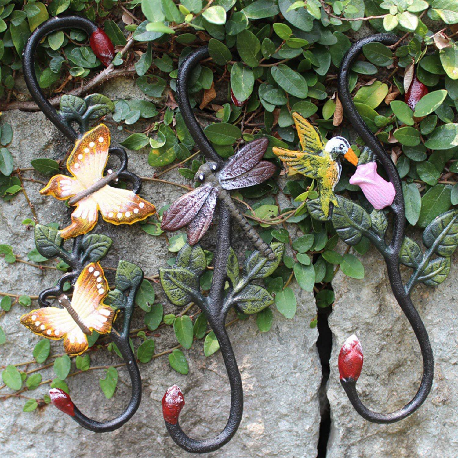Cintres en forme de S en fonte pour plantes, crochet décoratif en S, pour extérieur, très résistant, paniers suspendus pour fleurs, rallonges de plantes, crochets en S pour suspendre les