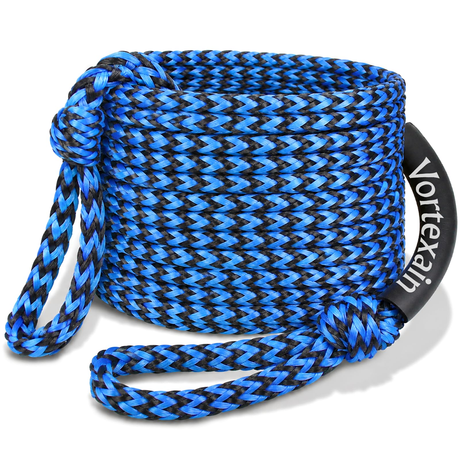 Boat Tow Rope 60ft 1-6 Riders, Floating Ropes for Towable Tubes