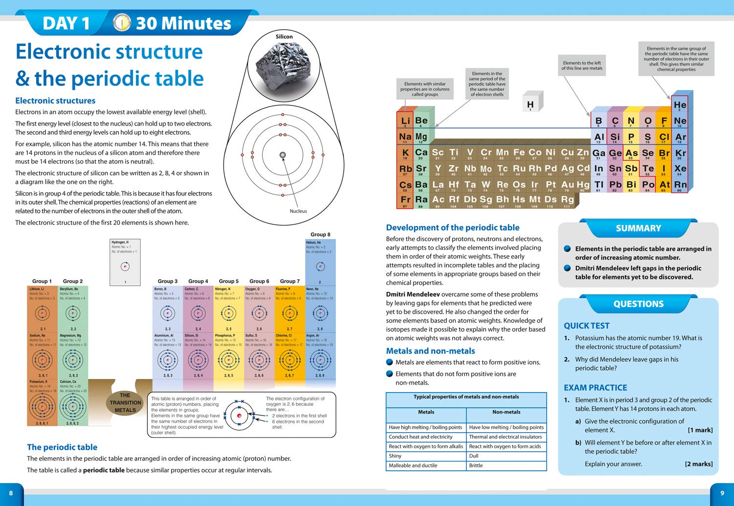 GCSE 9-1 Chemistry In A Week: Ideal for the 2026 and 2027 exams
