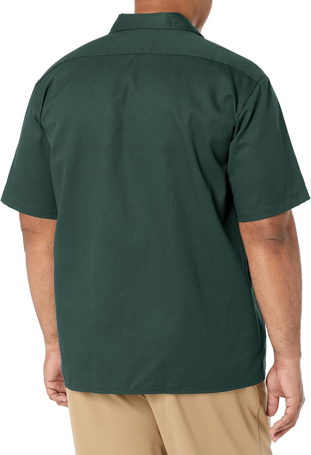 Dickies Men's Short-Sleeve Work Shirt X-Large Hunter Green