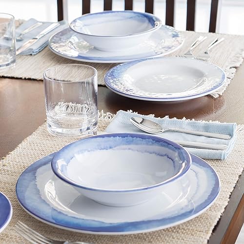 Miniatura 6 de First Design Global Hydrangea - Juego de vajilla.