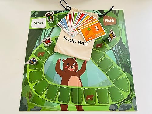 Miniatura 3 de Will's Board Game - Go Hungry Bears, un juego de nutrición alimentaria para niños a partir de 3 años