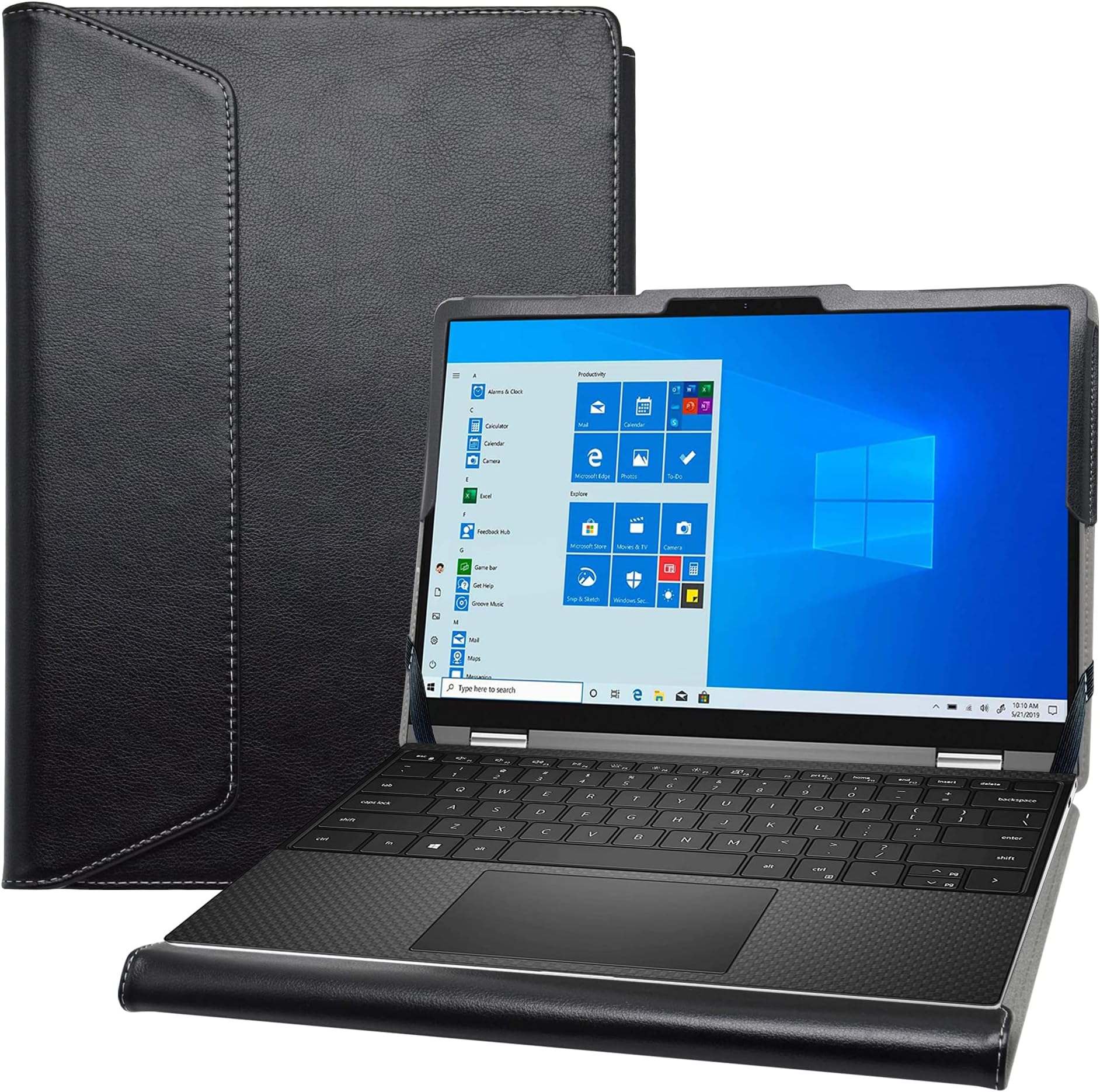 Alapmk Protective Case for Lenovo ThinkPad L13 Gen 5/ThinkPad L13 2-in-1 Gen 5/ThinkPad L13 Yoga Gen 4/ThinkPad L13 Gen 4/ThinkPad X13 Yoga Gen 3/ThinkPad X13 Gen 3 [Not fit ThinkPad L13 G2],Black