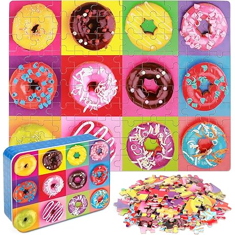 Big Fun: LELEMON 100 Piece Puzzle, for Kids Ages 8-10