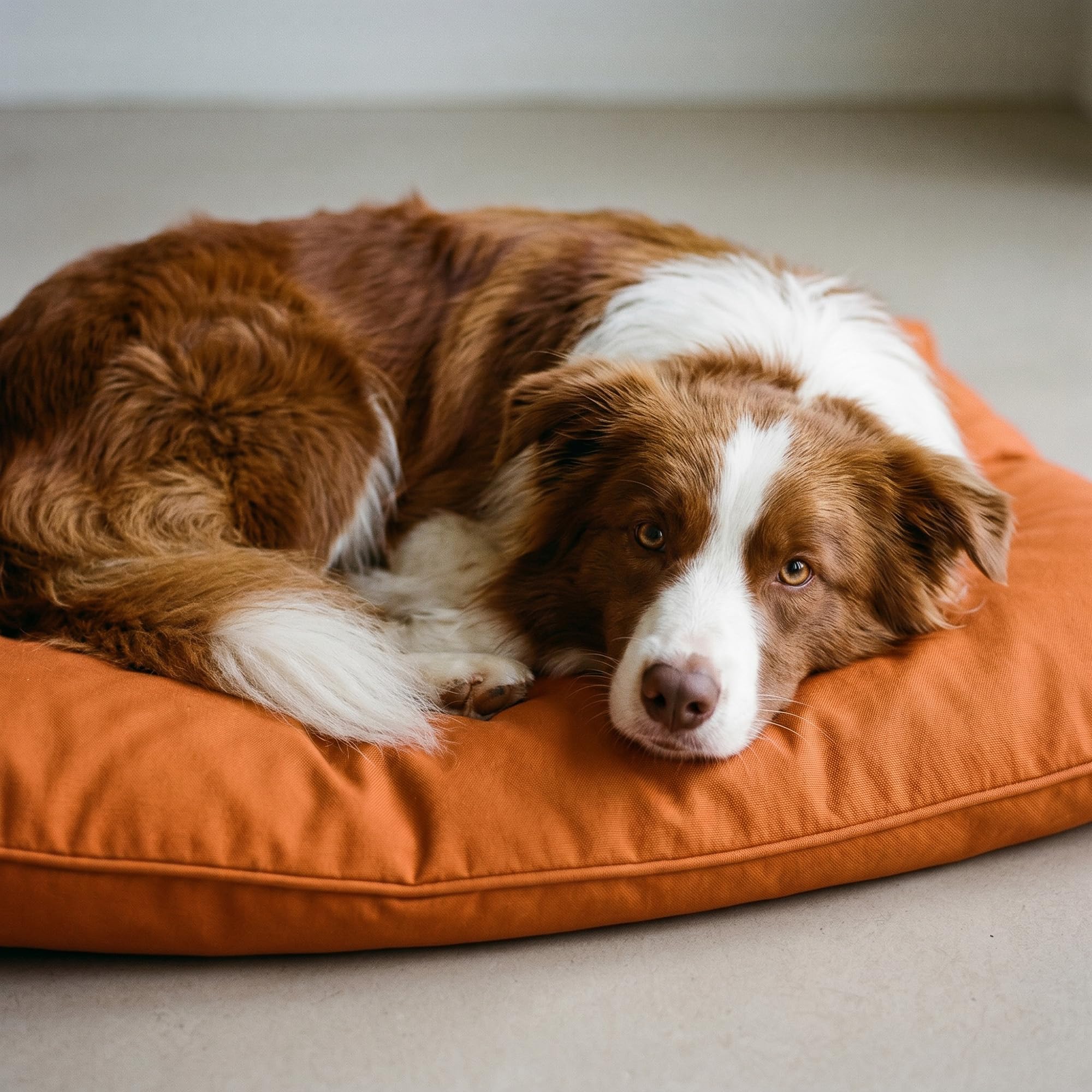 Maxi coussin pour chien 60x100cm, Orange