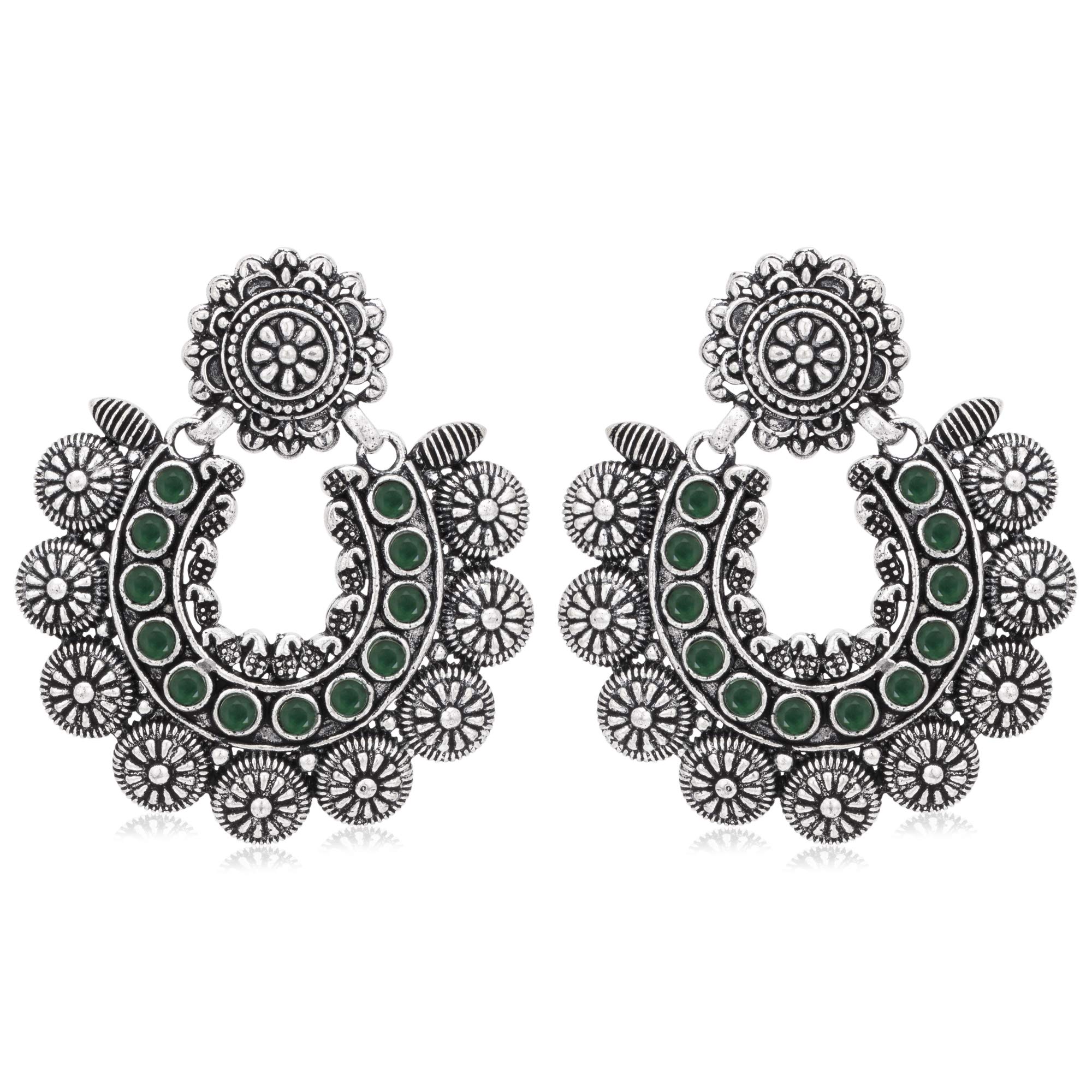 See full amazon price history chart for Sukkhi Delicate Oxidised Floral Chandbaali Earring for Women (SKR70497) Sukkhi Delicate Oxidised Floral Chandbaali Earring for Women (SKR70497) (B08V55SBBB) Amazon Price History, Amazon Price Tracker
