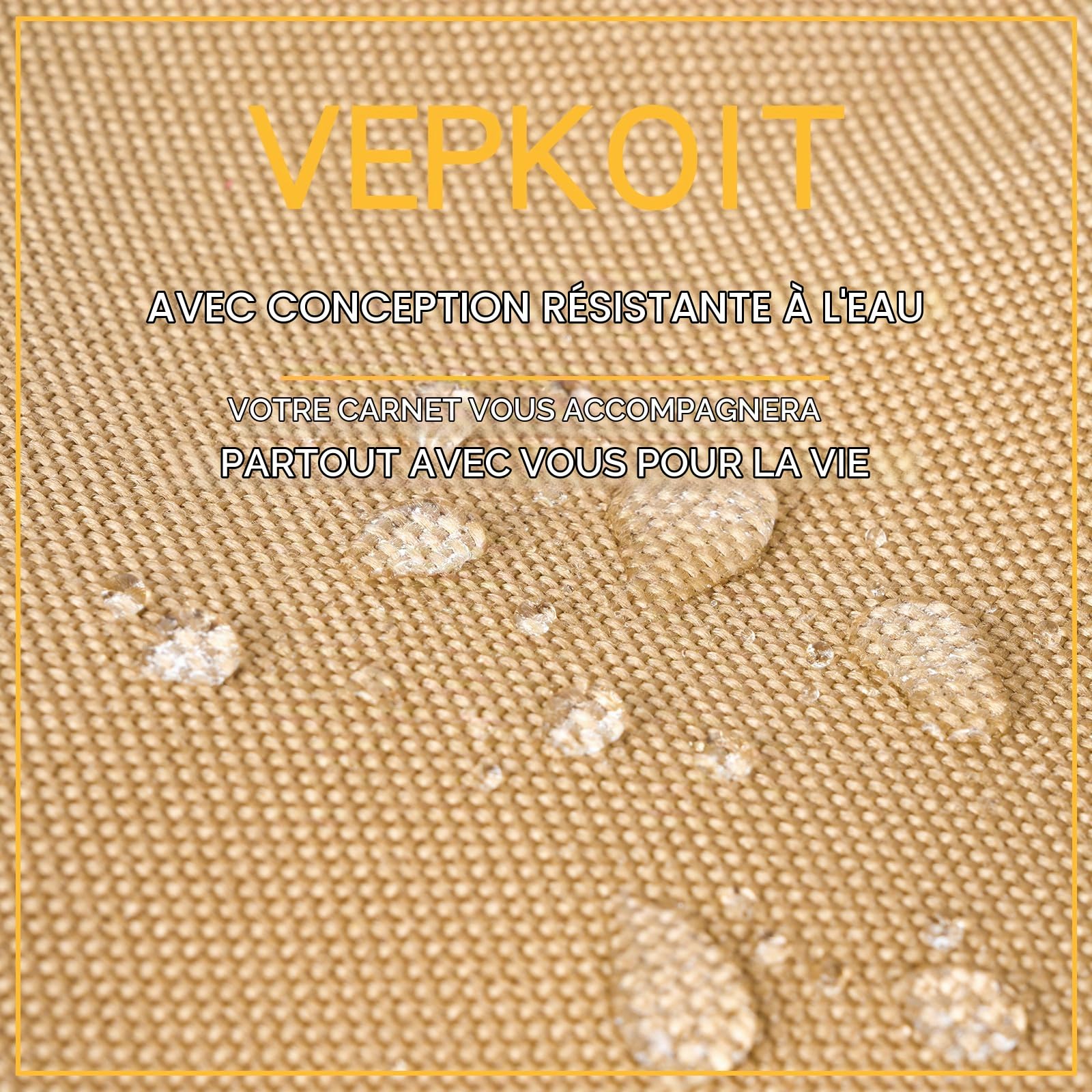VEPKOIT Housse de carnet tactique avec fermeture éclair pour dossiers, classeur OCP, organiseur de portefeuille tactique et couverture de classeur A5, 17,8 x 22,9 cm, résistante aux intempéries