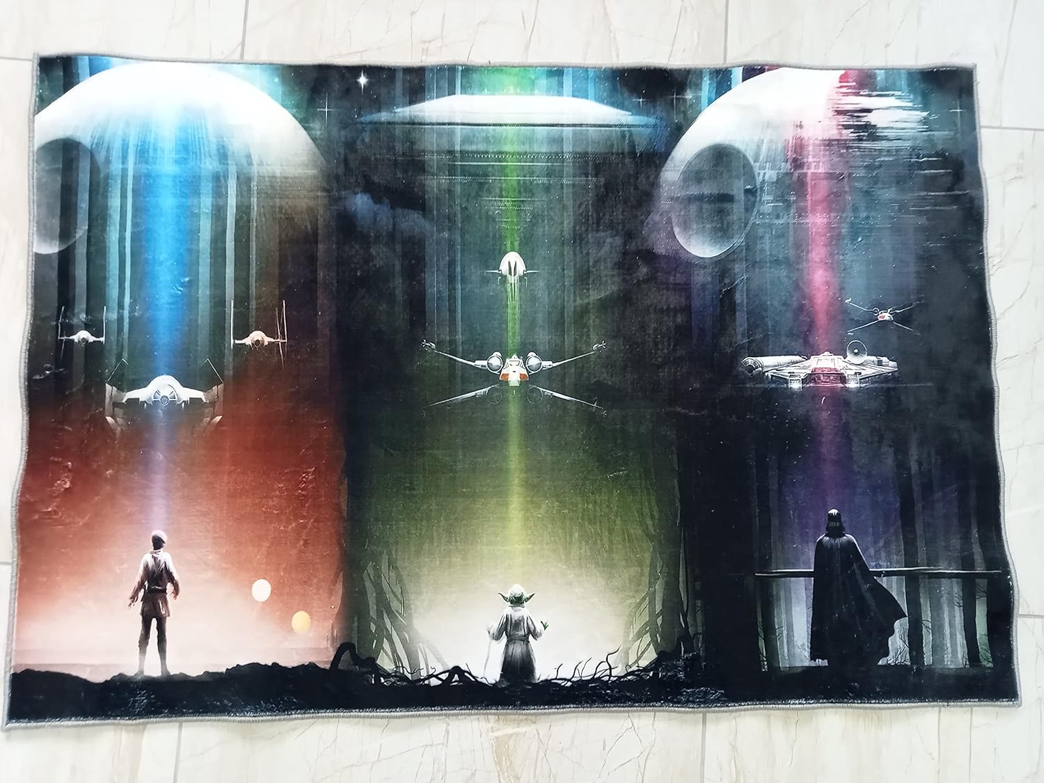 Starwars Rug, Last Jedi Rug, C531 (55”x78”)=140x200cm