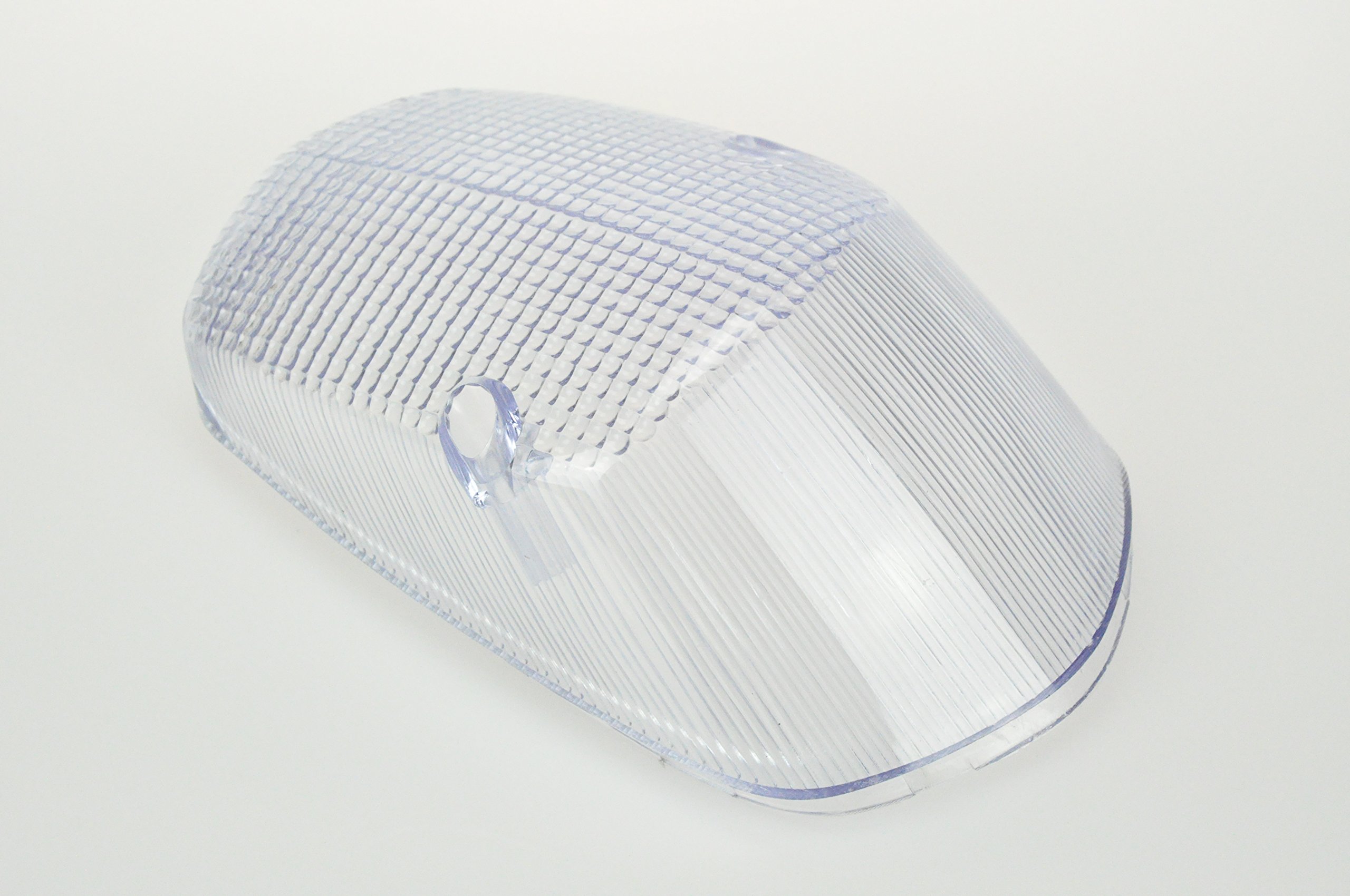 TOPZONE Brake Taillight Len/Rear Lamp Lens only Fit For HON-DA 1998-2003 VT750, ACE-750, DELUXE 750 (Transparent)