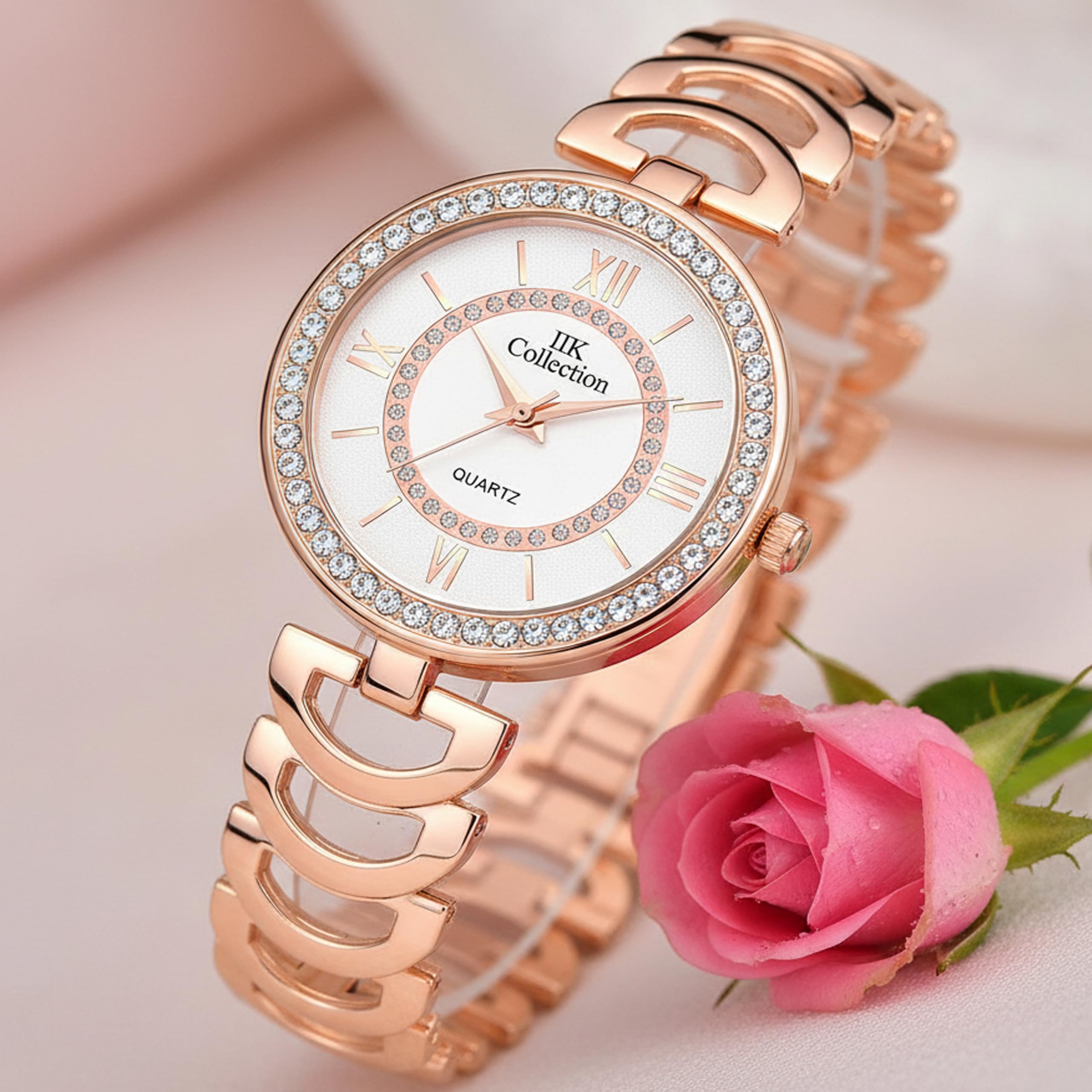 IIK COLLECTION Analogue Women's Watch (Dial Colored Strap)