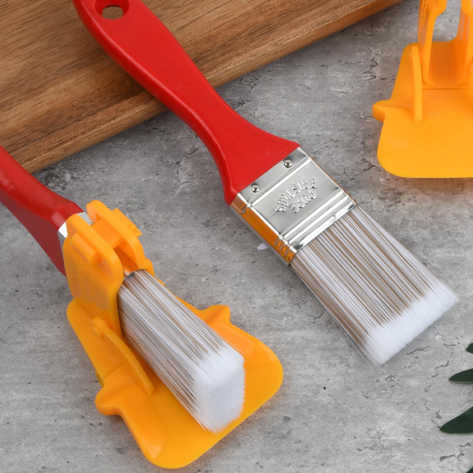 Farbkantenschneider Mit Verlängerungsstange | 2 Ersatzpads Für Saubere Wand- & Deckenkanten