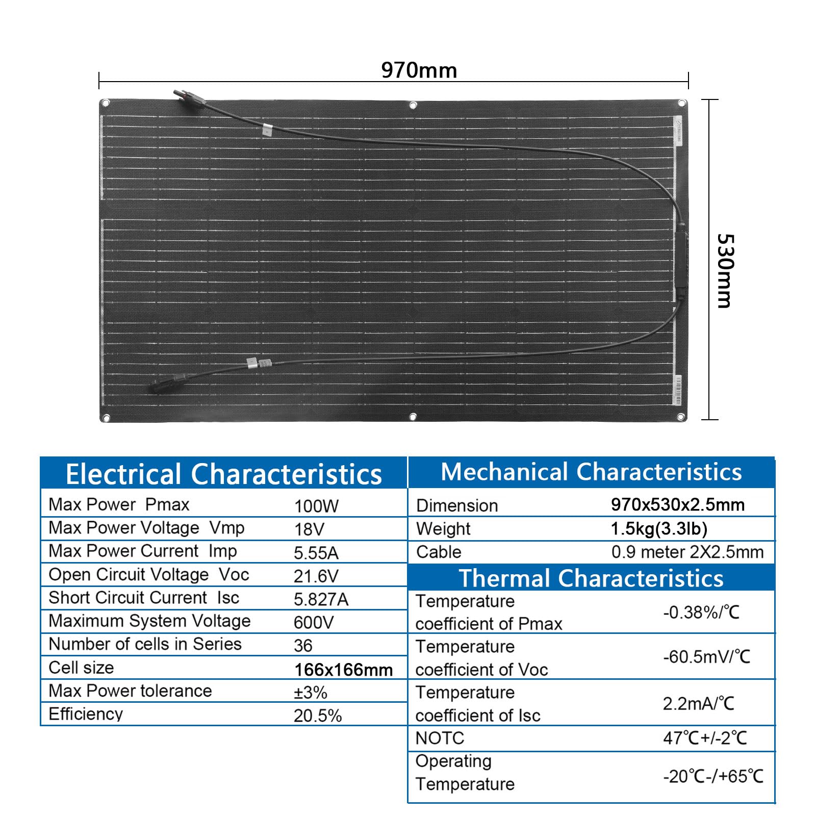 3 * 100W Kit Pannello Solare Flessibile Monocristallino ETFE Kit Pannello Solare 300W ETFE, regolatore solare 30A per sistema fuori rete/sistema isola/balcone