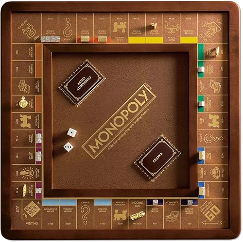 Juego de mesa Monopoly en madera, de Winning Solutions
