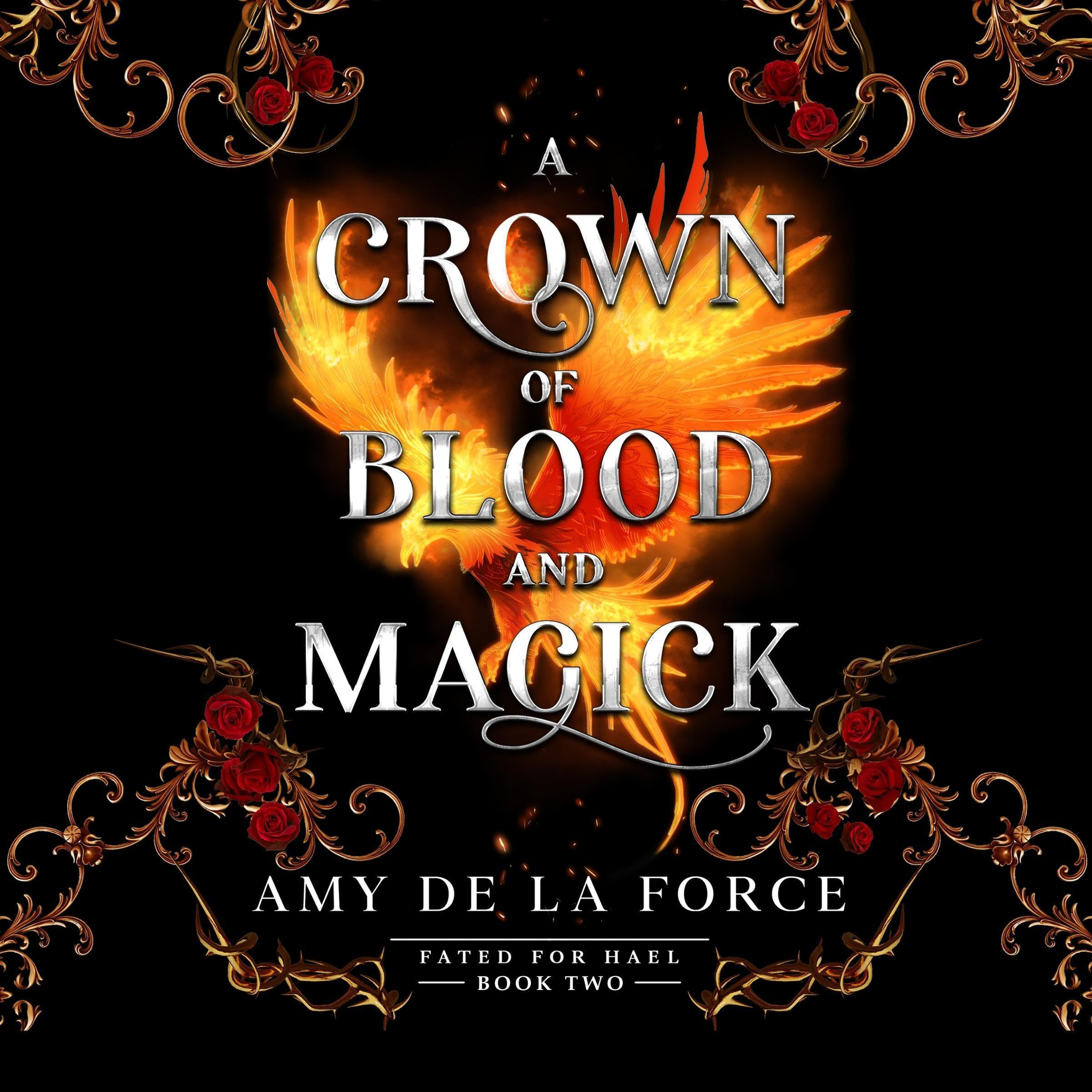 Cover art for A Crown of Blood and Magick
