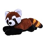 Wild Republic EcoKins Red Panda Stuffed Animal 12 inch, Eco Friendly Gifts for Kids, Plush Toy, Handcrafted Using 16 Recycled Plastic Water Bottles