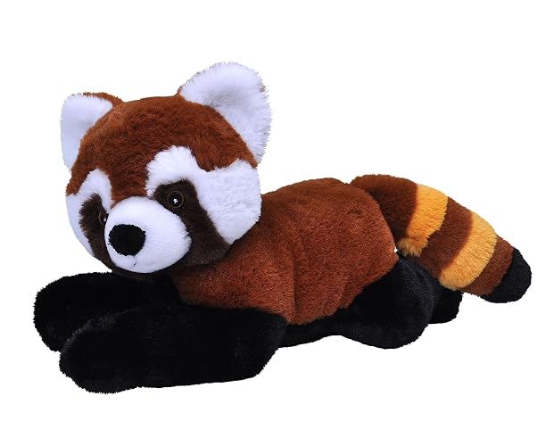 Wild Republic EcoKins Red Panda Stuffed Animal 12 inch, Eco Friendly Gifts for Kids, Plush Toy, Handcrafted Using 16 Recycled Plastic Water Bottles