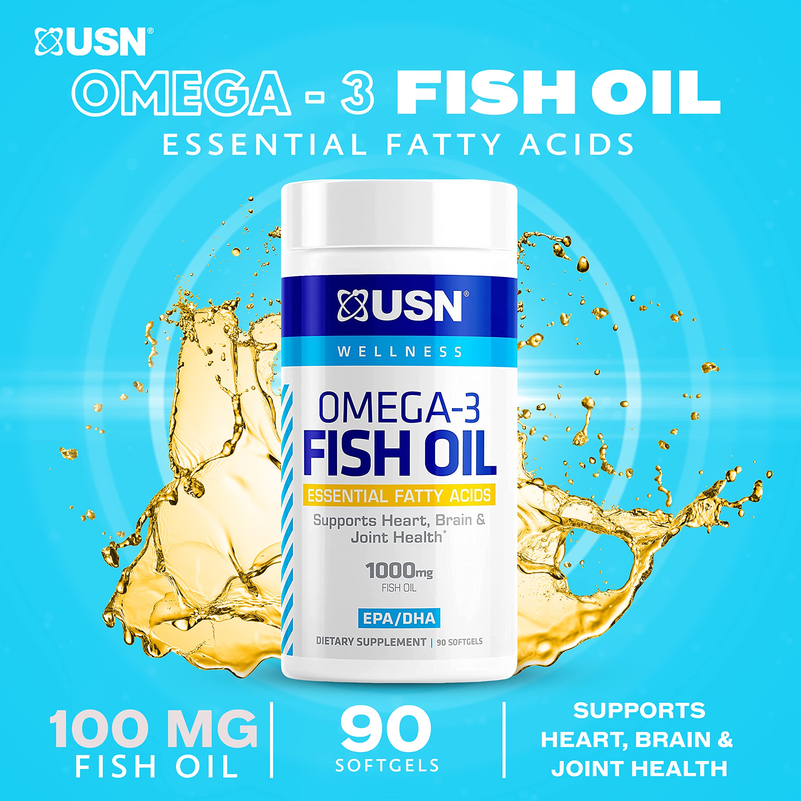 Omega 3 Fish Oil USN Chochofy