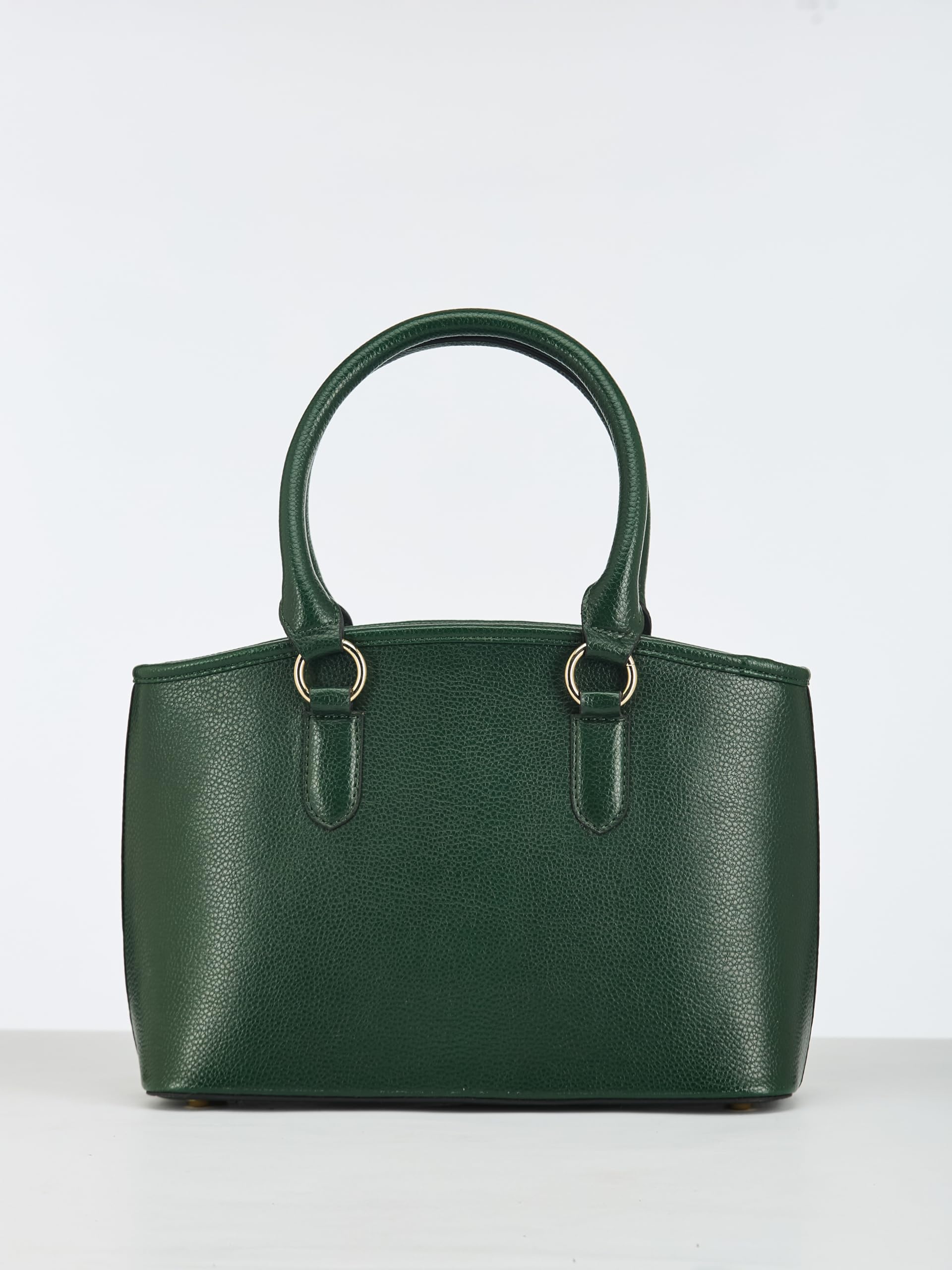 Fargo Valiant Handbag for Women | Premium Vegan Leather with RFID Pockets, YKK Zip Closure, Stylish Everyday Office & Casual Bag | Functional, Elegant & Made in India (Green) 2