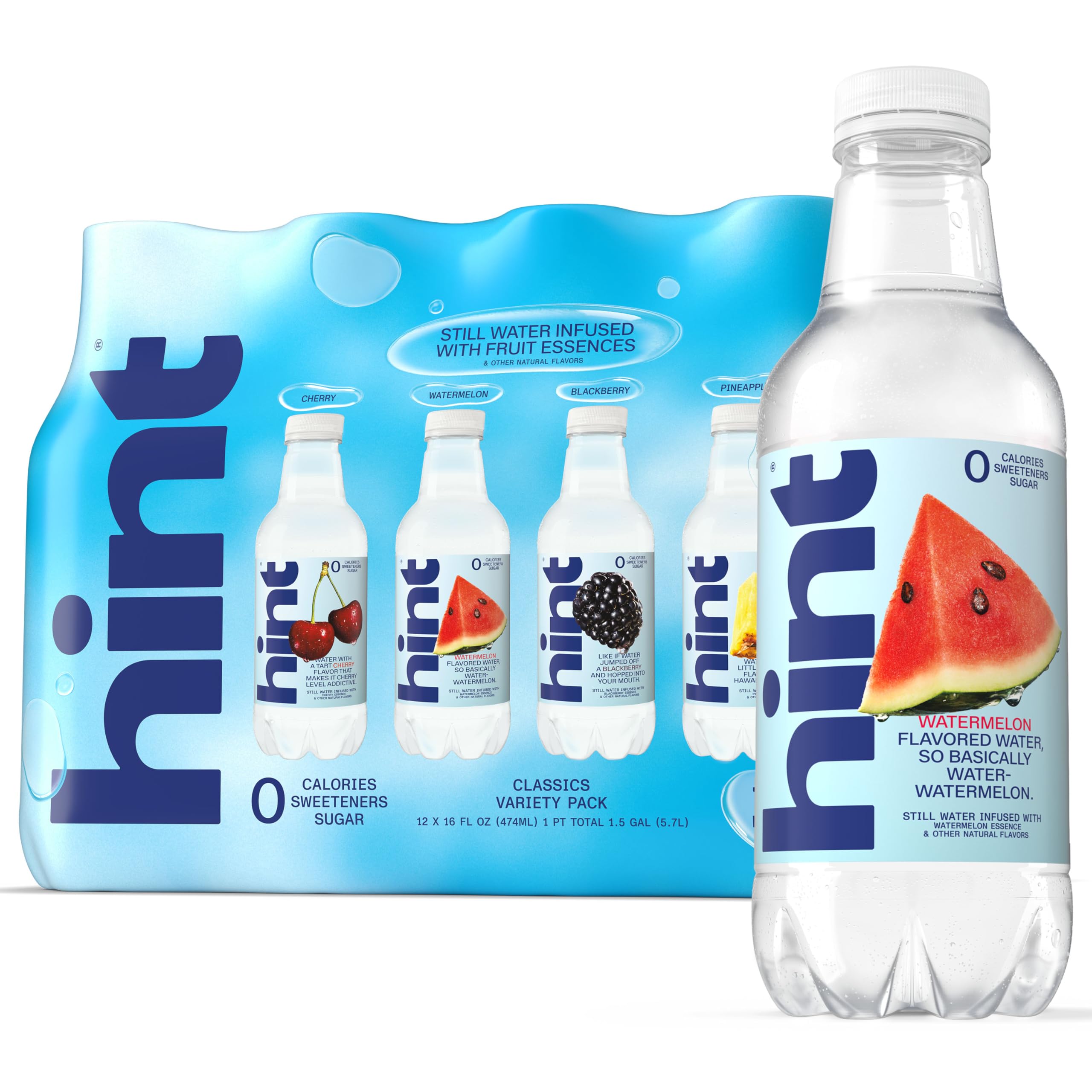 Hint Infused Bottled, Best Sellers Variety Pack