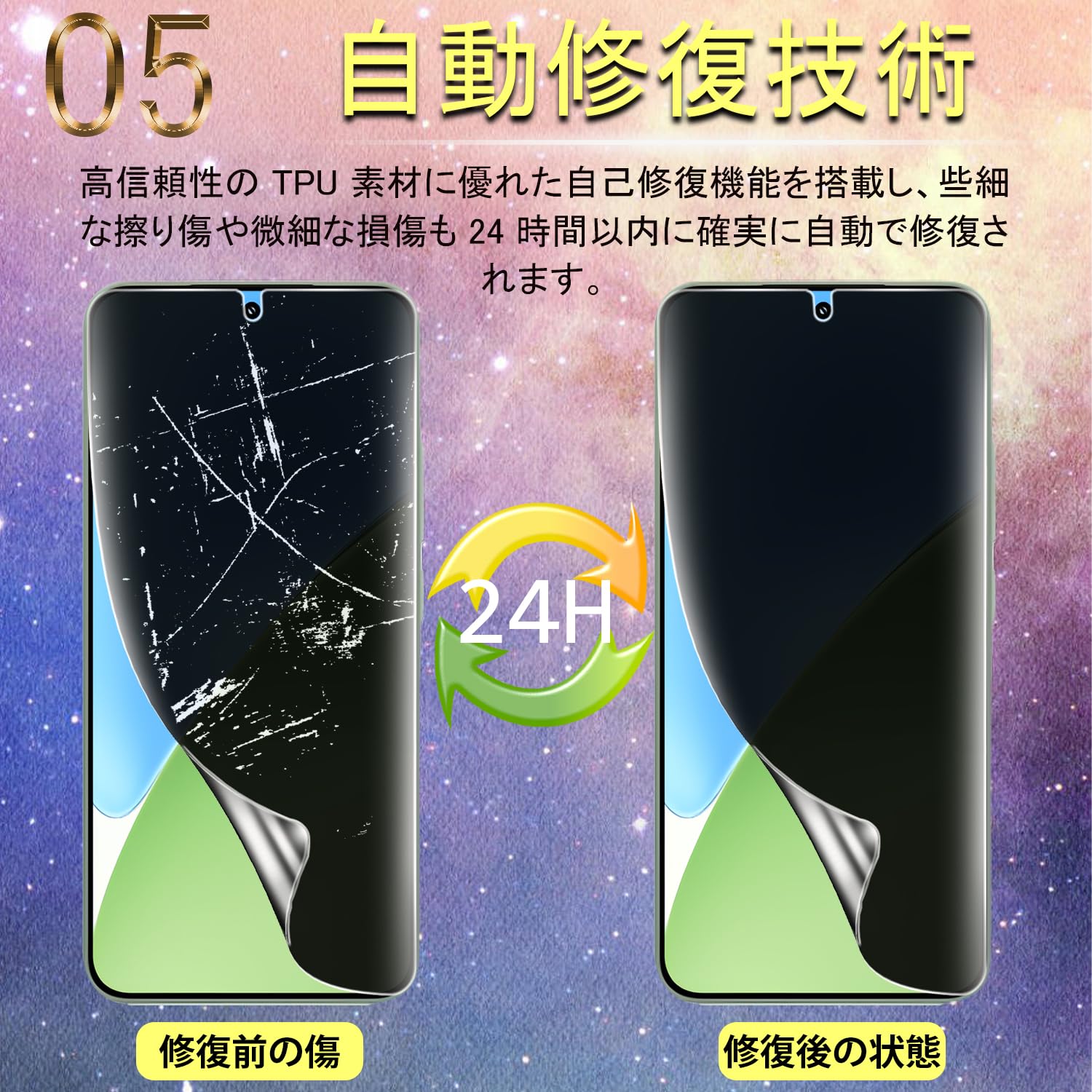 極美品 OPPO Reno11 A ダークグリーン 覗き見防止フィルム・ケース付 Amazon | 対応 OPPO Reno11 A 専用 「28°覗き見防止」フィルム のぞき