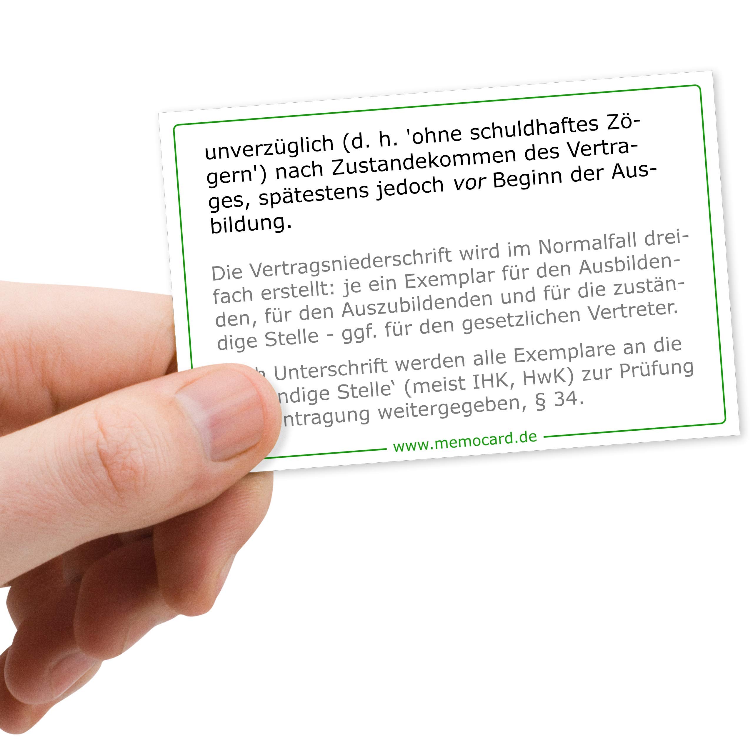 AEVO-Lernkartei (380 Lernkarten) - Kompaktwissen zur Ausbildereignungsprüfung/zum AdA-Schein, Ausbilderschein; Prüfungsvorbereitung 2026
