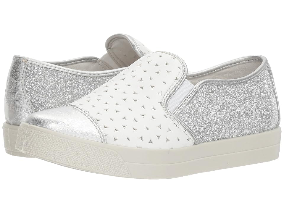 

Primigi Kids PAN 13686 (Little Kid) (Silver/White) Girl's Shoes