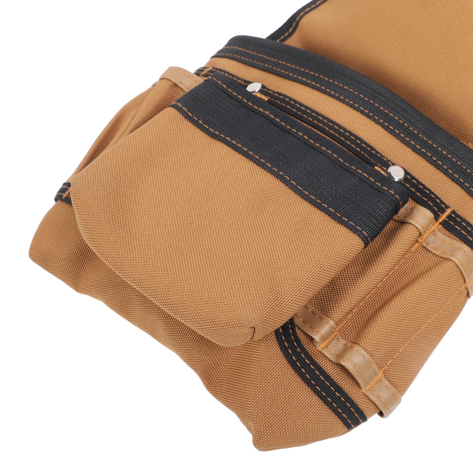 Riñonera de carpintero con 23 bolsillos, cinturón de herramientas multifuncional desmontable, bolsa de herramientas para fontaneros electricistas, bolsa de herramientas de tela