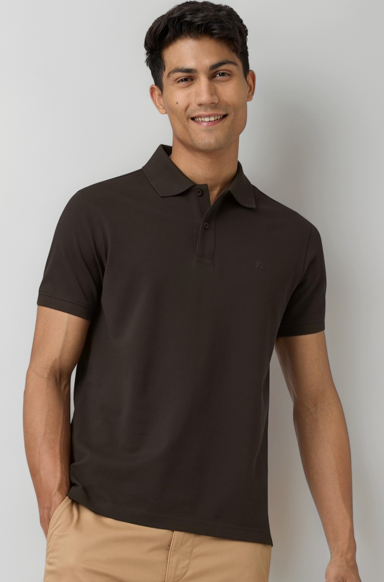 Men's Nova 100% Combed Cotton Regular Fit Polo T-Shirt