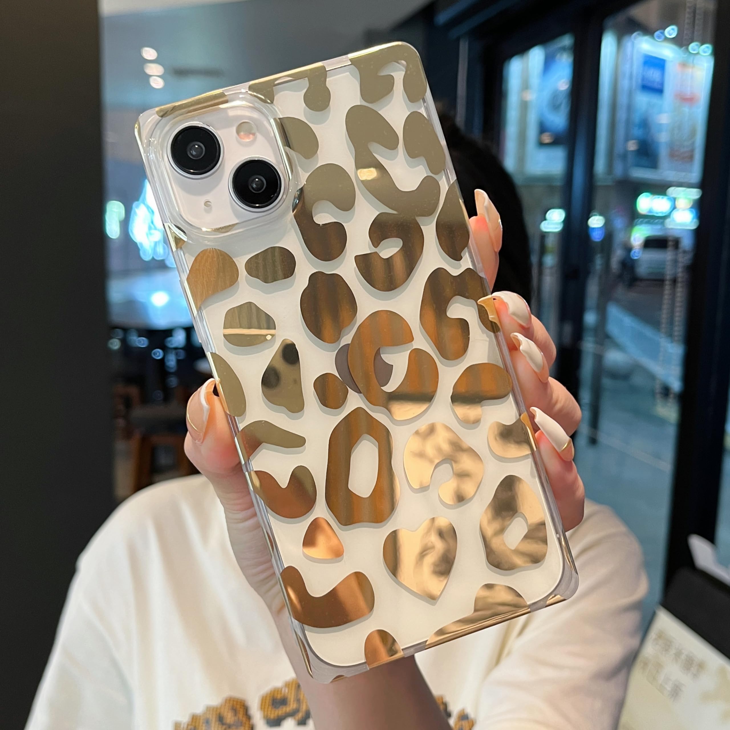 Aazon.co: Jltech For IPhone 15 Pro Case Heart Irror Silicone Luxury - View #6