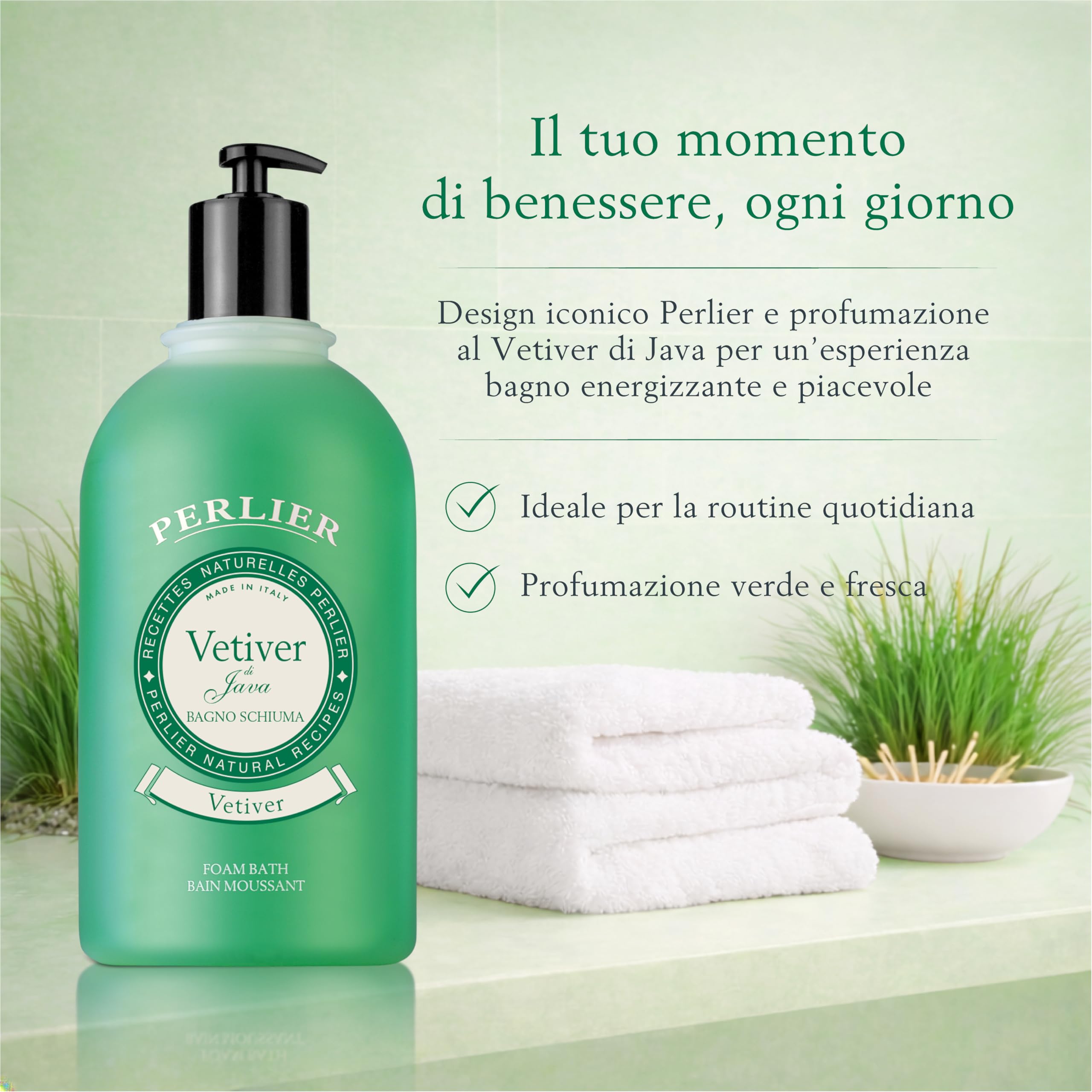 PERLIER BAGNO VETIVER 3000ML