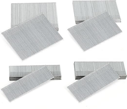HW HAMWOO 16 Gauge by 1 to 2-1/2 in Multi-Pack Finish Nails,1200-Pack Including 1"- 300;1-1/4"- 300; 2"- 300; 2-1/2"- 300,Suitable for Most Brand of 16 Gauge Pneumatic and Electric Brad Nailer