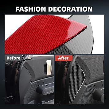 Front Door Inner Crash Panel Real Carbon Fiber Covers for MINI 2024 U25 Countryman, Interior Door Side Protective, Black