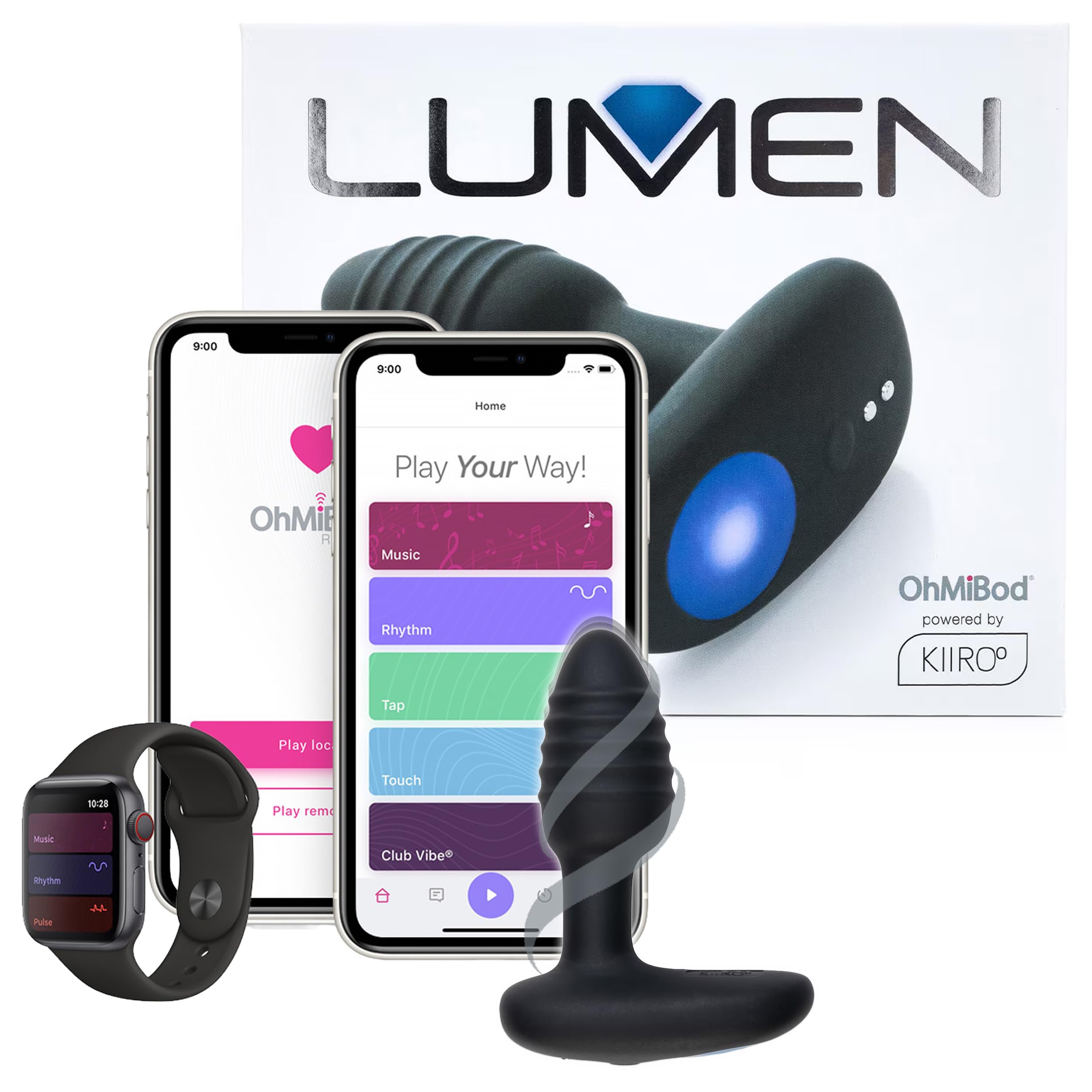 anal plug bluetooth Buy the Plug-ilicious 2 12-function Bluetooth Remote App-Controlled  Rechargeable Silicone Vibrating Anal Plug main image 1
