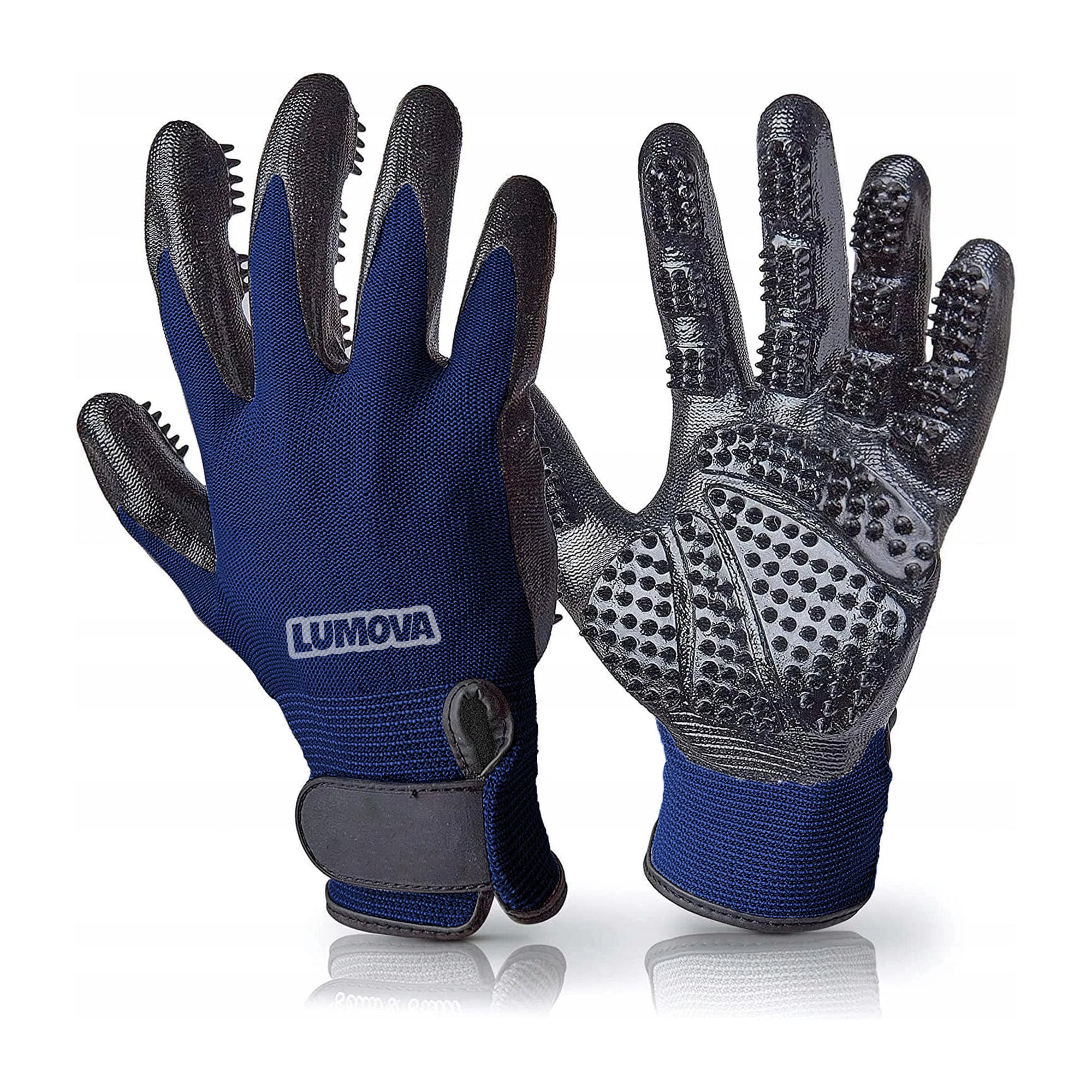 Lumova Dog Grooming Gloves