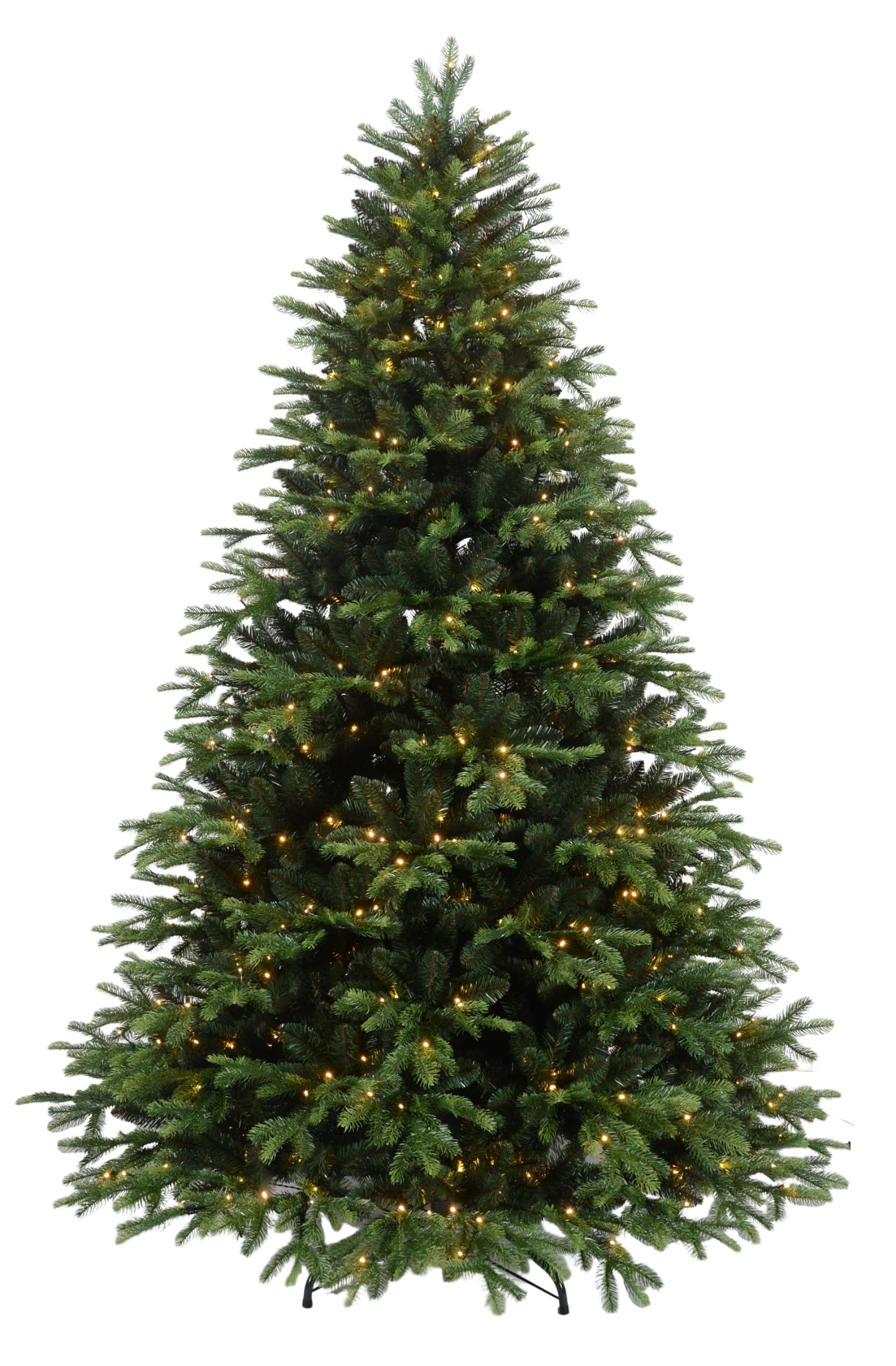 Albero di Natale con Luci Multicolore 180 cm Giulia Grillo, 310 LED RGB