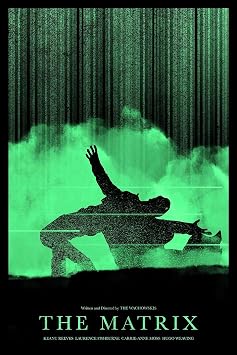 The Matrix Poster Reprint #3 Sci-Fi Action Movie Art Print Cyberpunk Film Home Decor 11x17 Inches