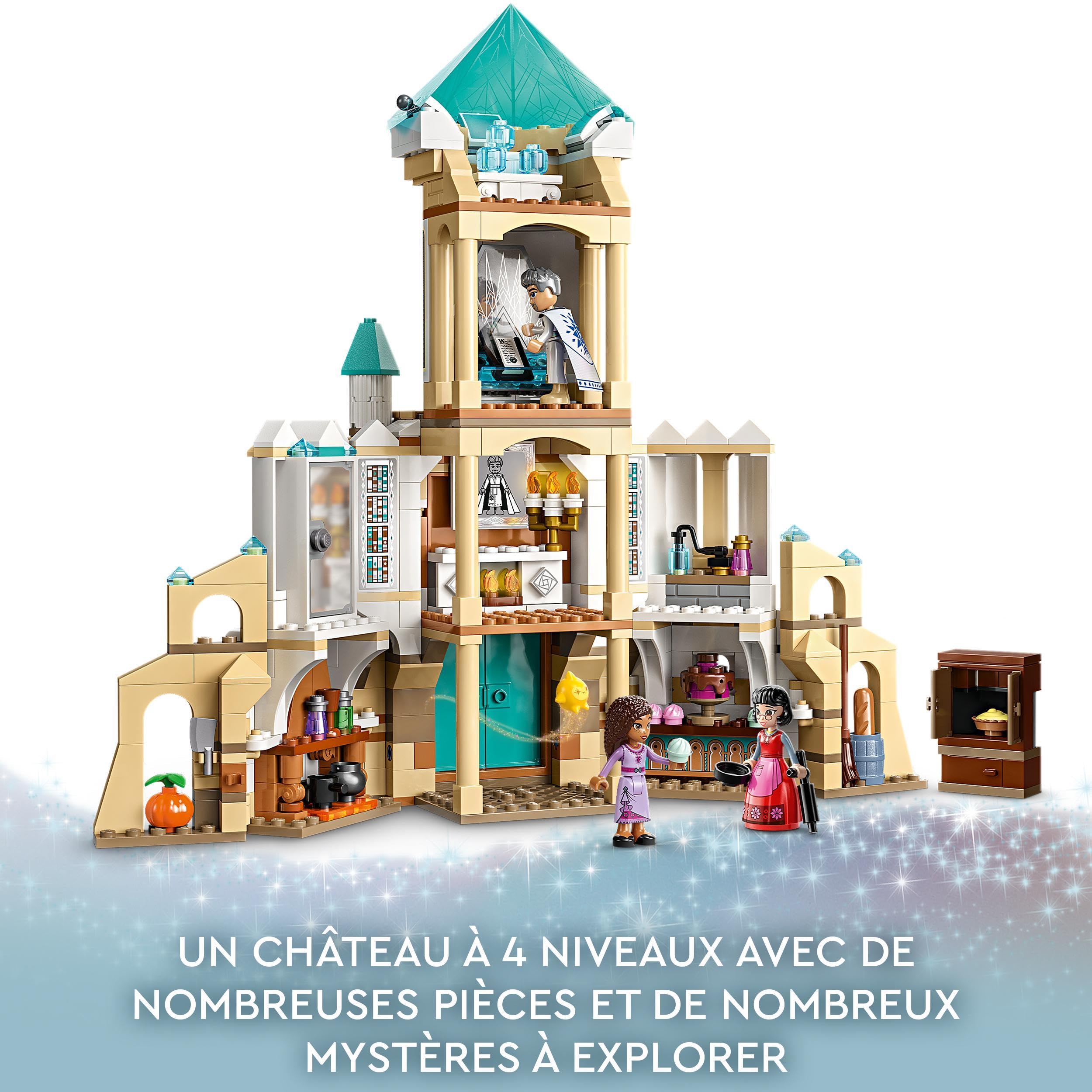 LEGO | Disney Le château du Roi Magnifico - Jouet de Construction 43224