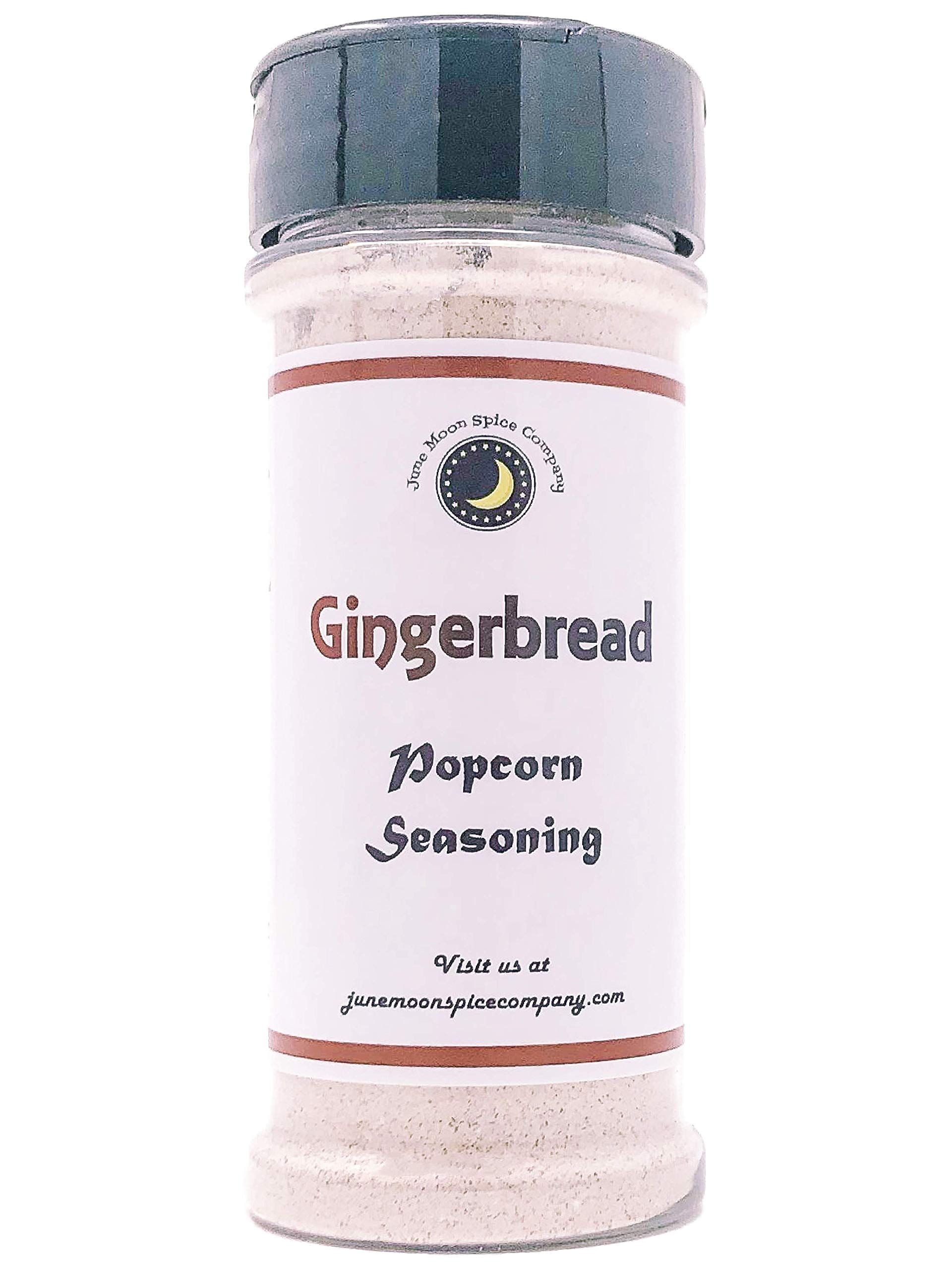 Gingerbread Popcorn Seasoning | Large Shaker | Crafted in Small Batches | Premium | Flavor-Packed Gingerbread Popcorn Seasoning – Ideal for Seasonal