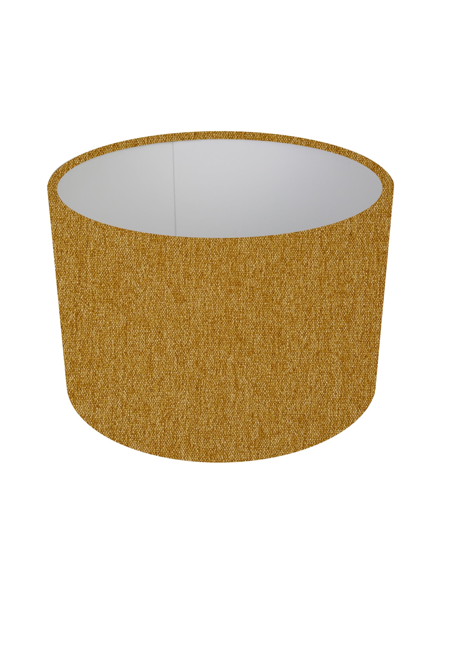 Kushade Mustard Yellow Stamford Corn Yellow Plain Colour Table Lampshade Pendant Ceiling Shade (Diameter 20Cm (8")