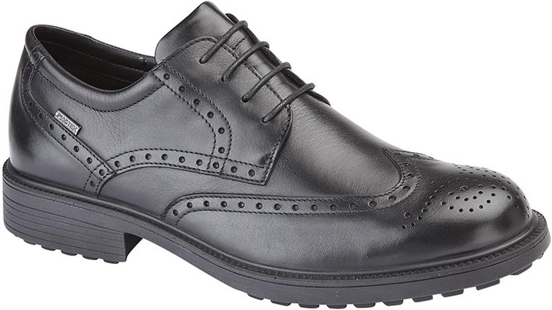 Imac Mens Leather Water Resistant Brogue Gibson Shoes