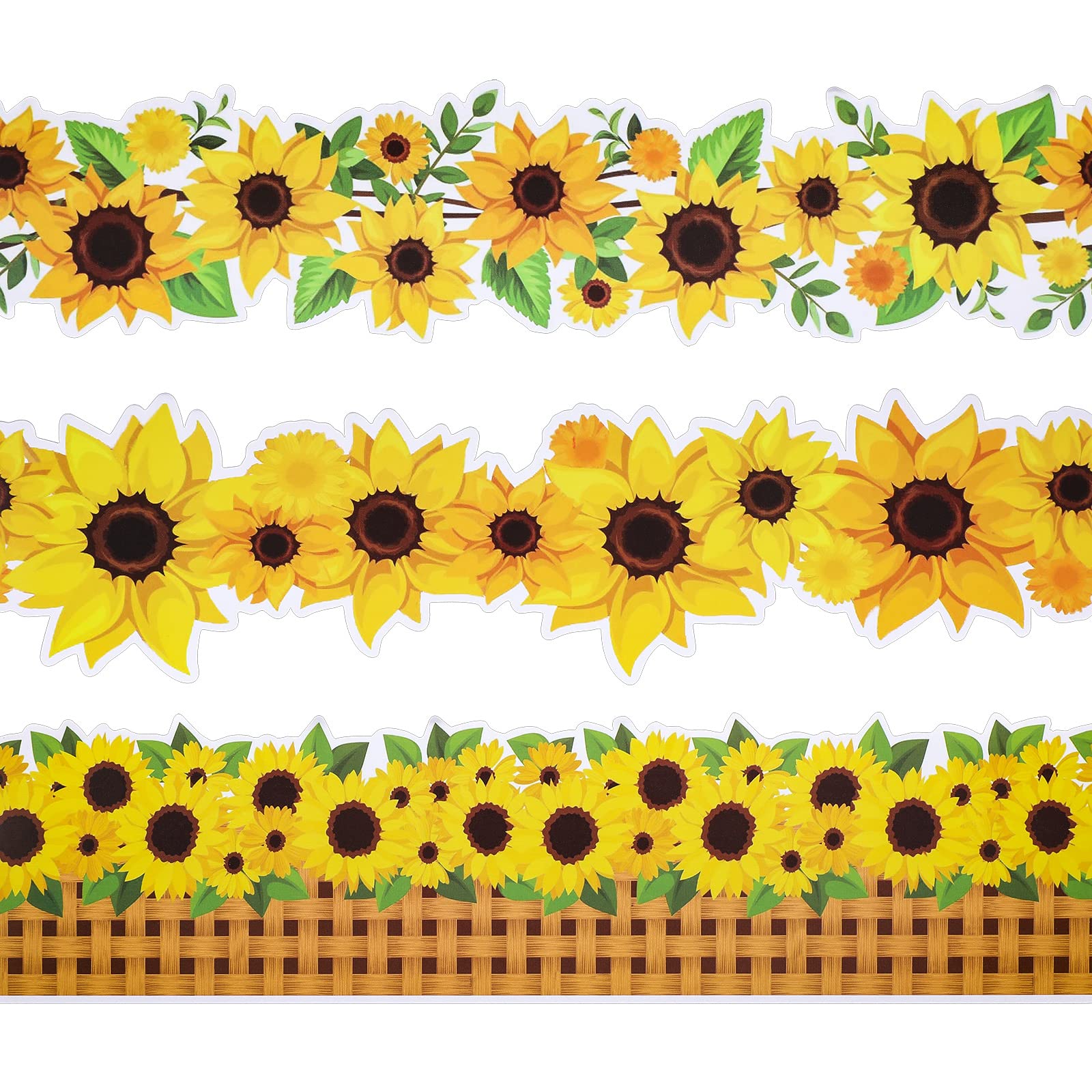 Buy 59ft Sunflower Bulletin Board Borders Classroom Bulletin Border 