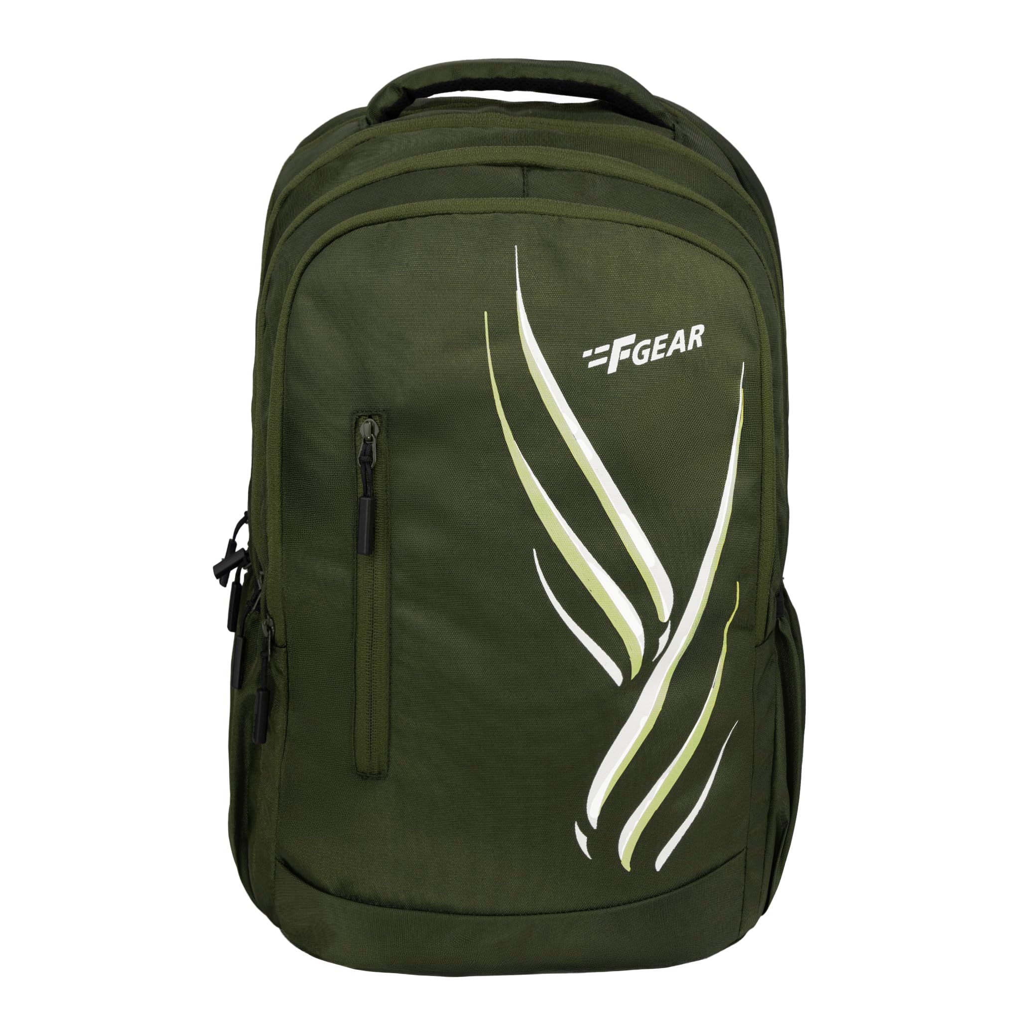 Poem Army Green 30L Backpack With Rain Cover|Trendy Stylish|Casual daypack|Office Bag|Travel|School|College|Best Bags For Everyday Use For Girls Boys Kids Adults Men & Women|Gifting Bag-image-23